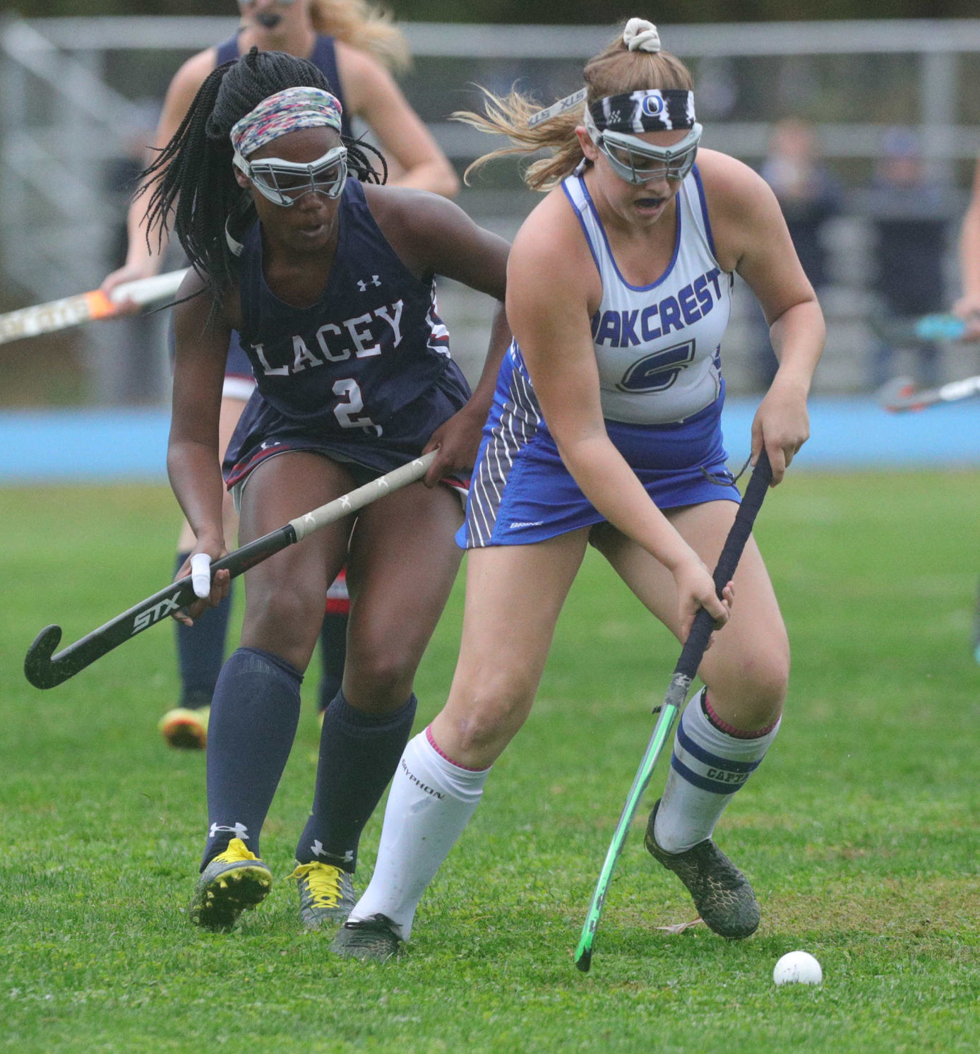 Lacey vs Oakcrest Field Hockey game